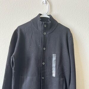 NWT Mens Banana Republic Sweater L Black